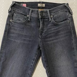 True Religion Mid Rise Super Skinny jeans